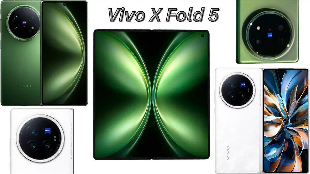 Complete specifications and pricing details of the Vivo X Fold 5 in India