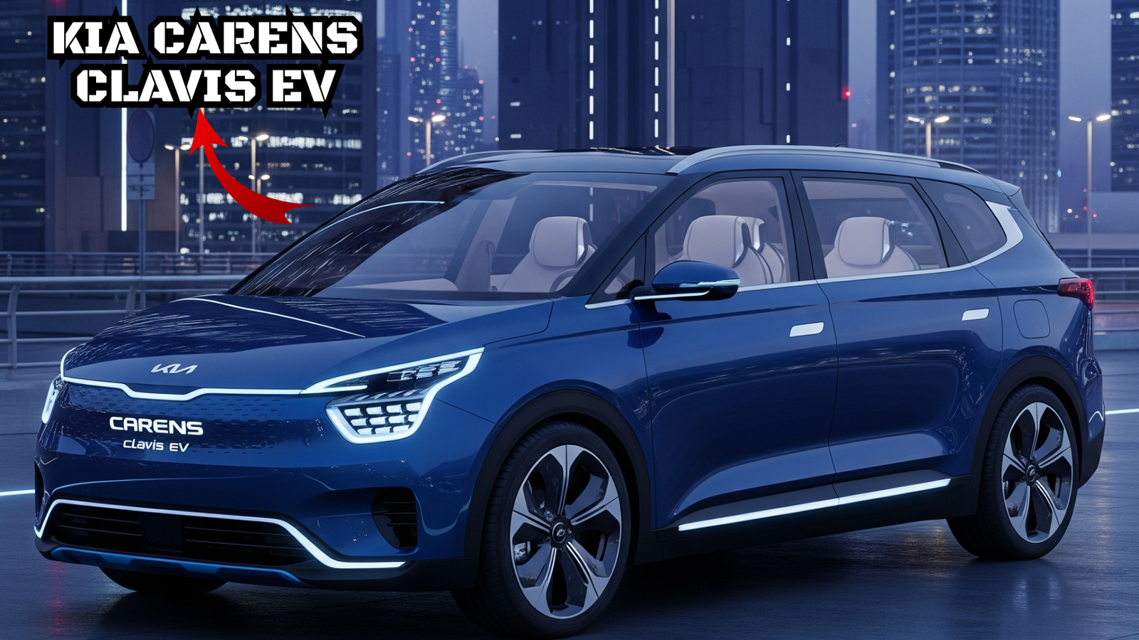Kia Carens Clavis EV – India’s Upcoming 7-Seater Electric Family Car